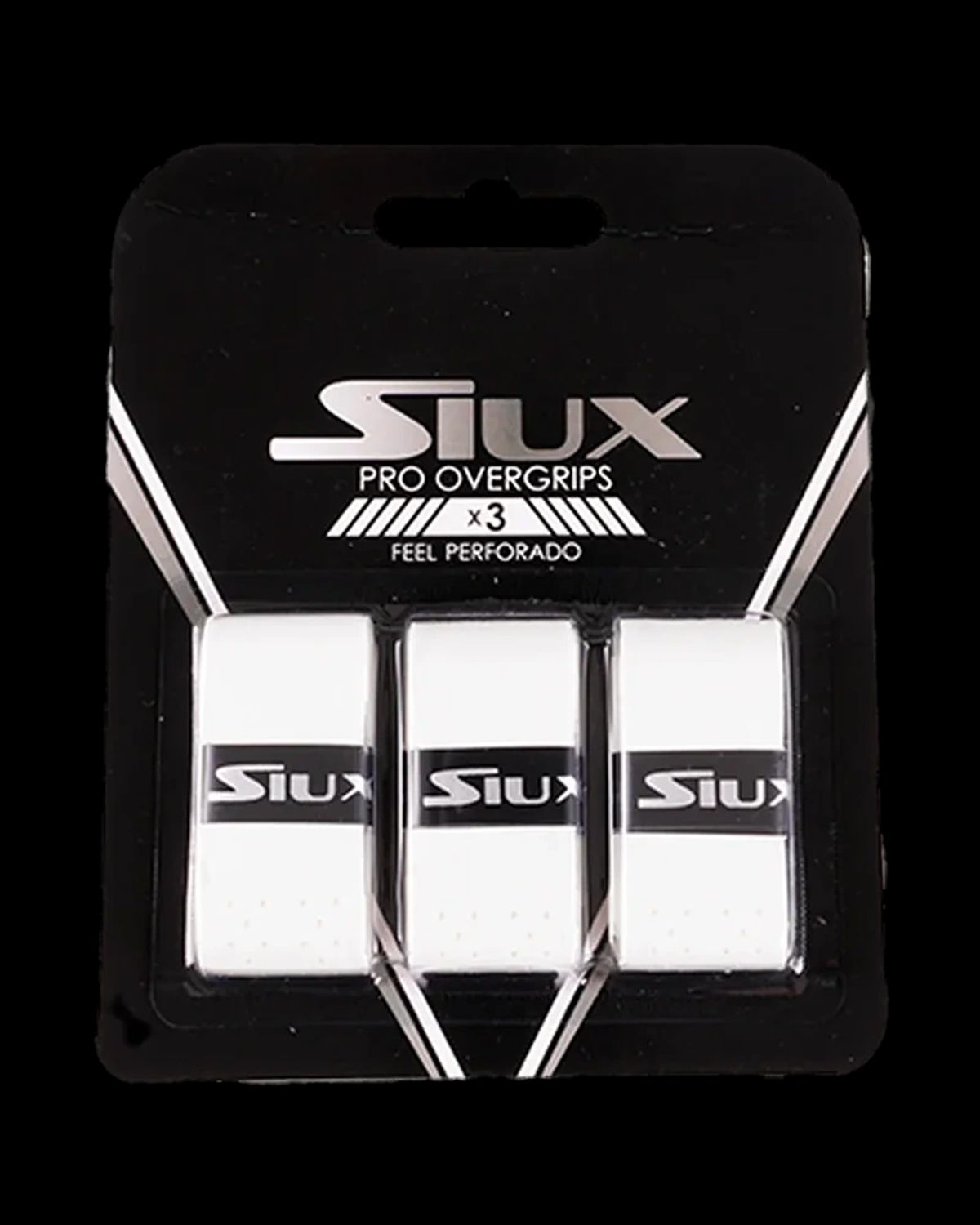 Siux Overgrip Pro Perforeret Hvid 3 stk.