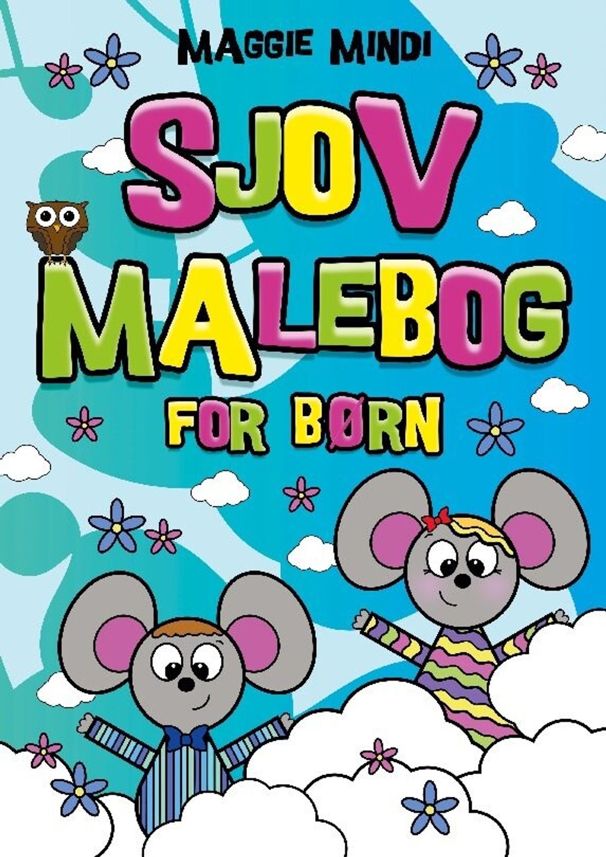 Sjov Malebog For Børn - Maggie Mindi - Bog