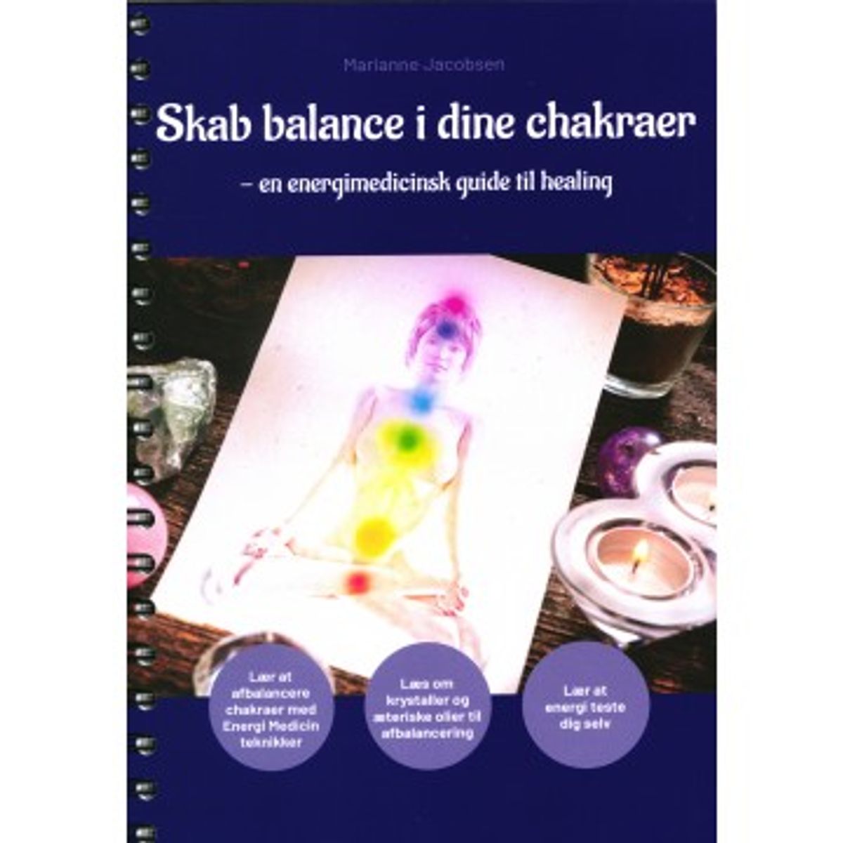 Skab balance i dine chakraer - Marianne Jacobsen - Spirituelle bøger - GodKarmaShop