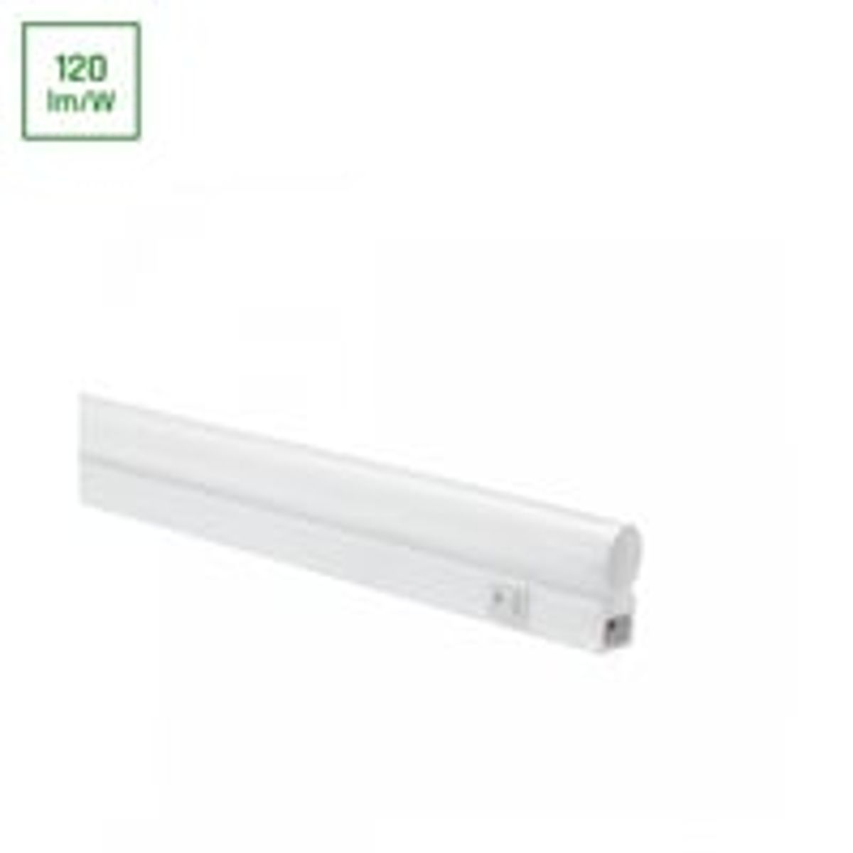 Skabskontakt T5 10W 900mm Varm Hvid 230V IP20 Hvid Til/Fra Effekt 10W Input 230V 1000lm RA80