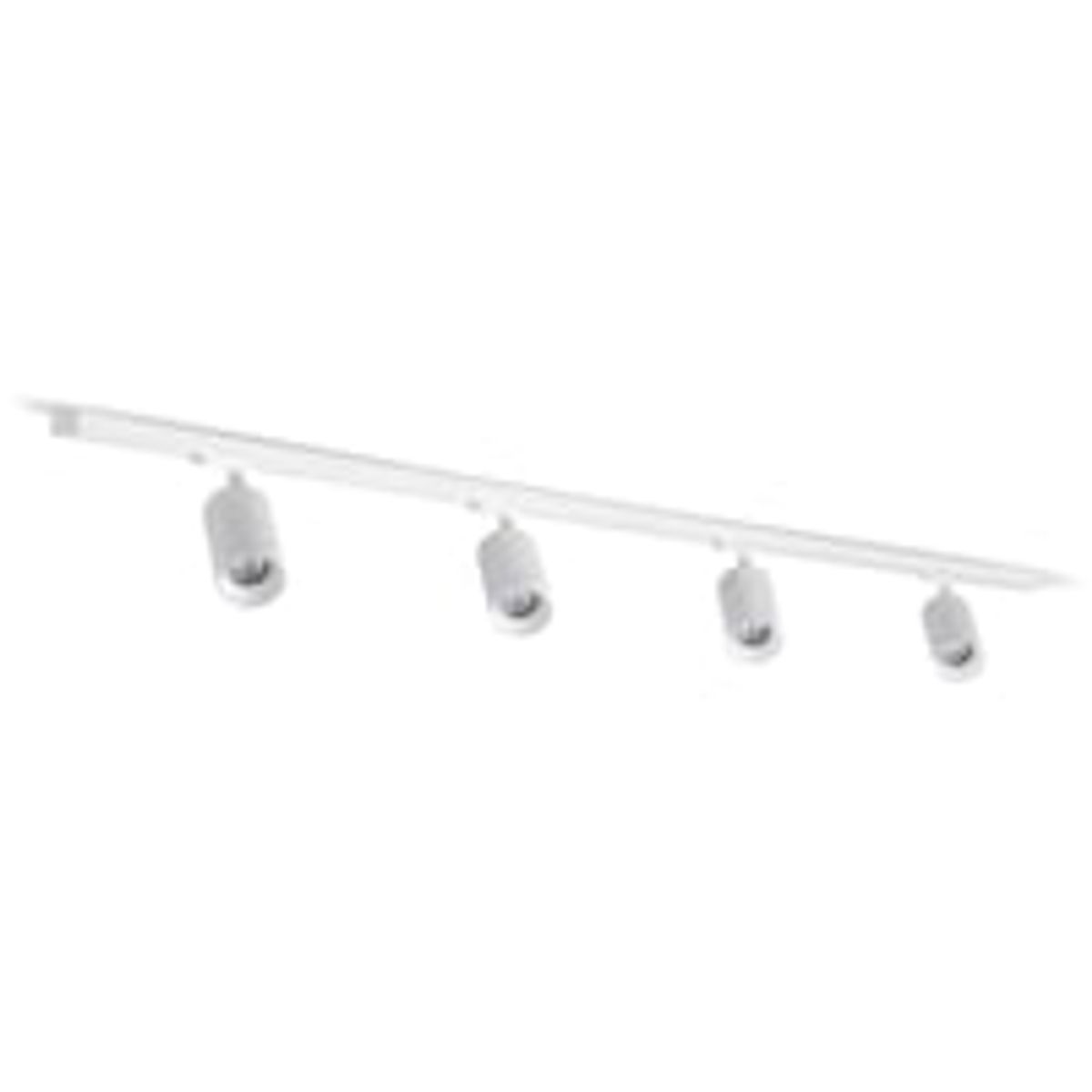 Skagen 4, komplet lysskinne med 4 LED-spot, nordtronic Long Life, 3000K, 360lm, CRI>90, 40.000 timer, dmpbar - 2 meter, hvid