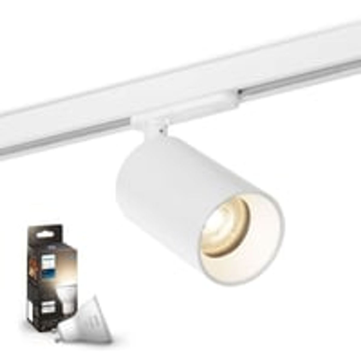 Skagen komplet lysskinne-system m. Philips Hue spot, 1 meter, 2 LED-spot