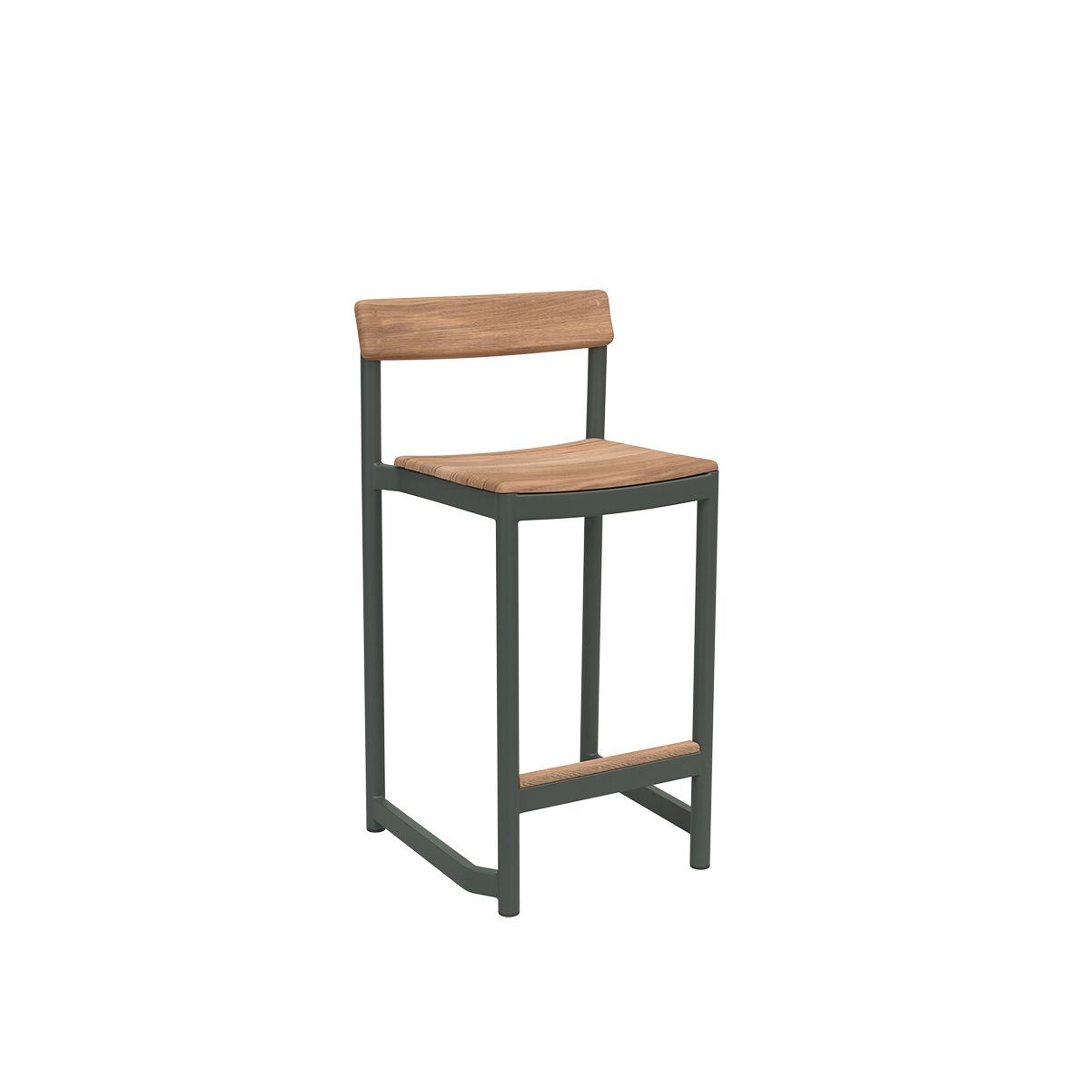 Skagerak Pelagus Barstol, H 67 cm fra Fritz Hansen (Hunter Green )