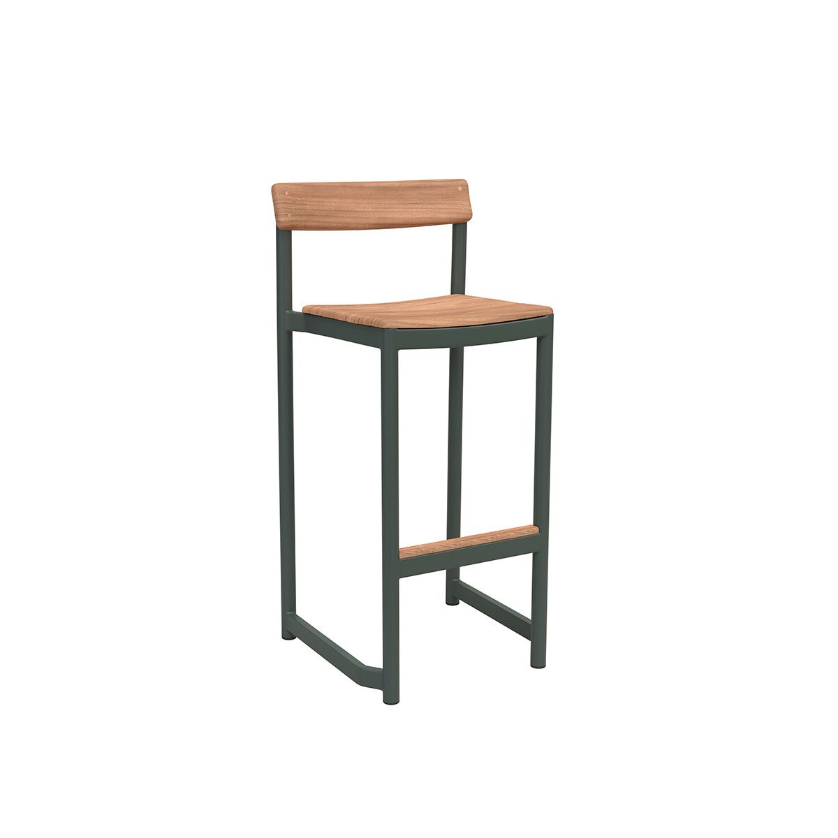 Skagerak Pelagus Barstol, H 77 cm fra Fritz Hansen (Hunter Green )