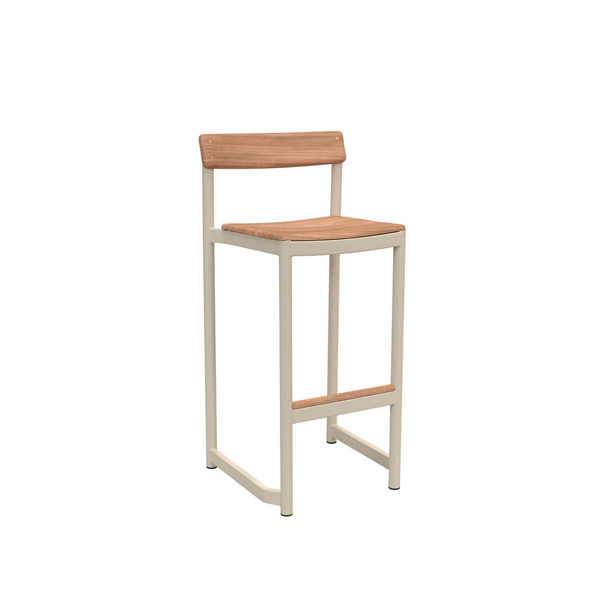 Skagerak Pelagus Barstol, H 77 cm fra Fritz Hansen (Light Ivory)