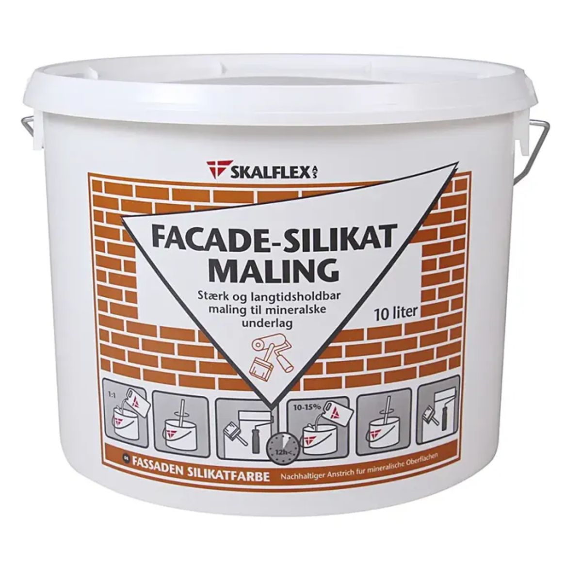 Skalflex Silikatmaling Farve 004 10lt