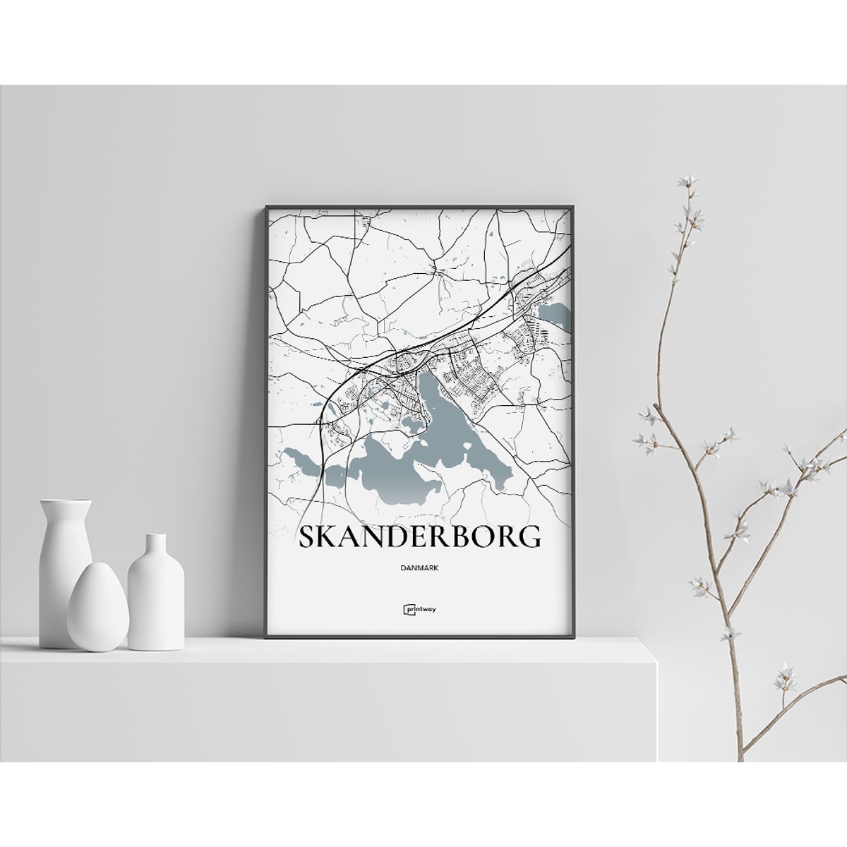 Skanderborg Plakaten 50×70 cm (B2)