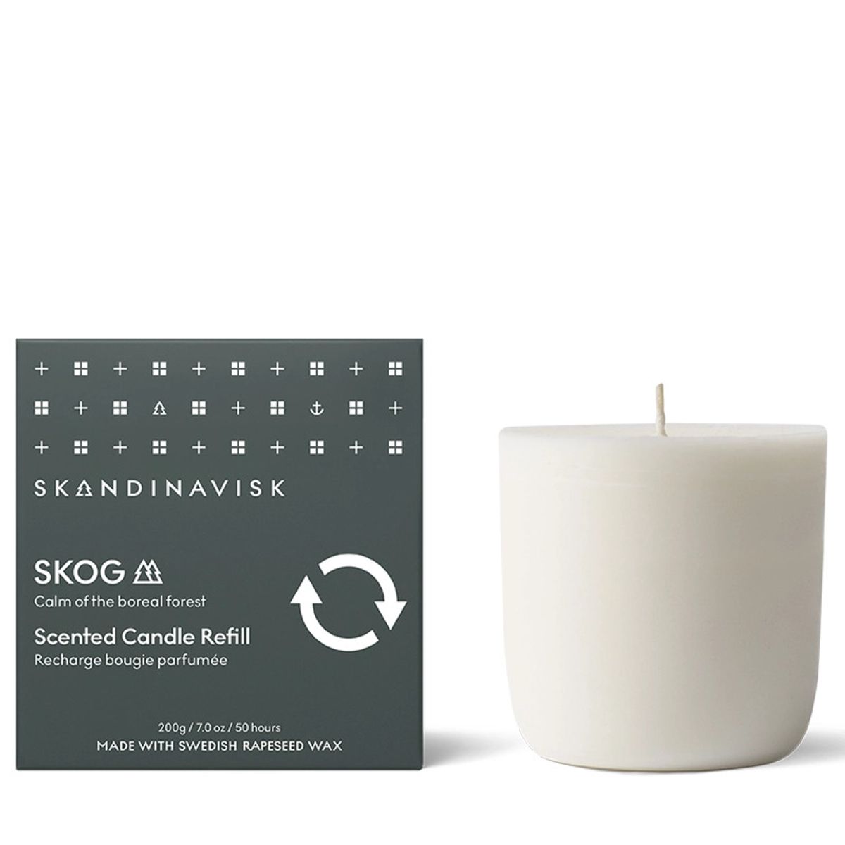 SKANDINAVISK SKOG Refill Scented Candle 200 gr.