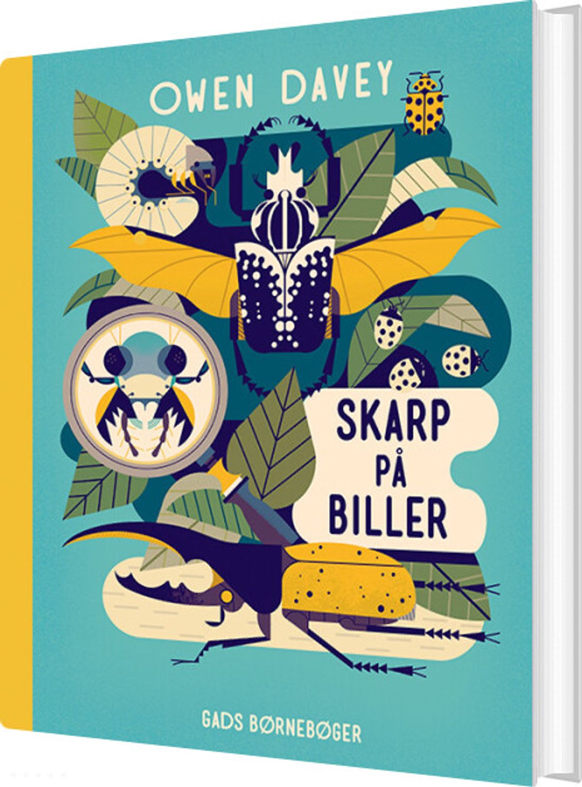 Skarp På Biller - Owen Davey - Bog