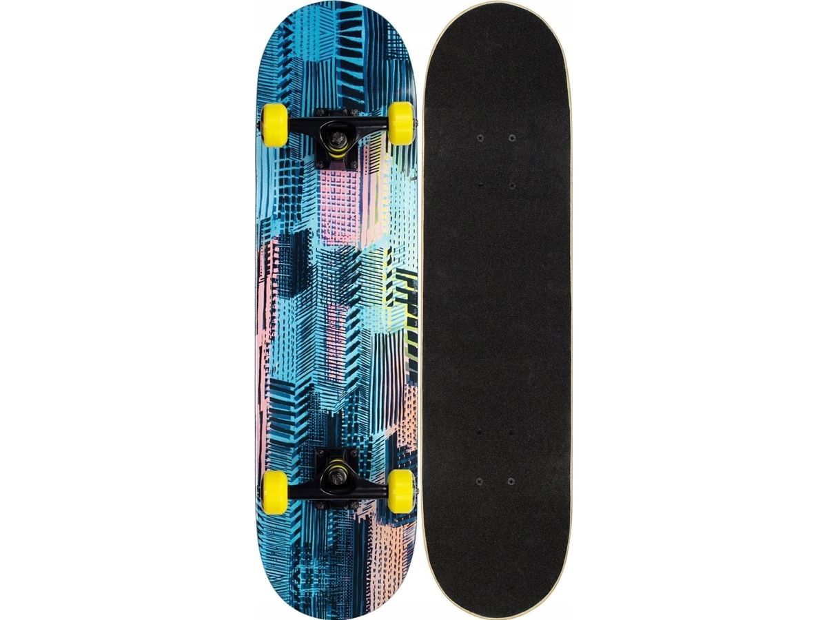 Skateboard Nijdam Riedlent Nijdam Neon Chevron N31bc01 Blå/Sort