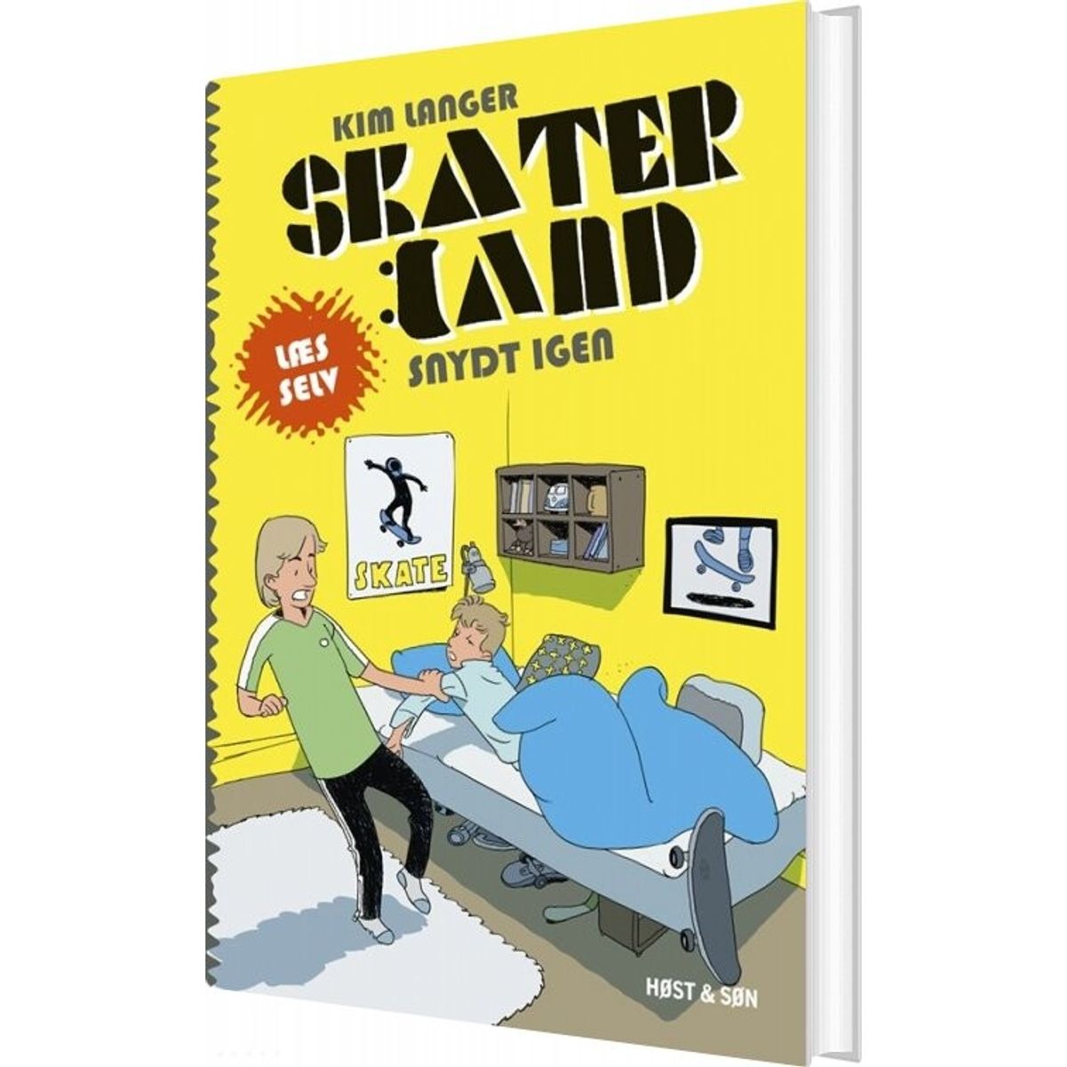 Skaterland - Læs Selv - Snydt Igen - Kim Langer - Bog