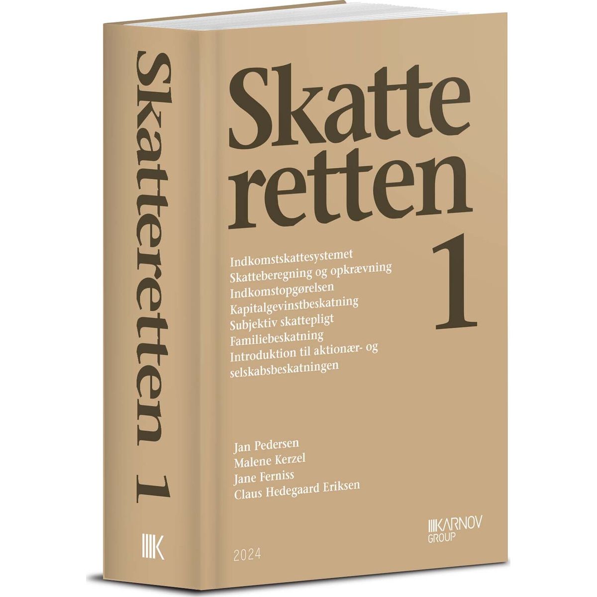 Skatteretten 1 - Jan Pedersen - Bog