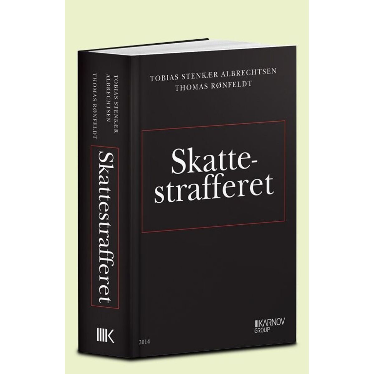 Skattestrafferet - Thomas Rønfeldt - Bog