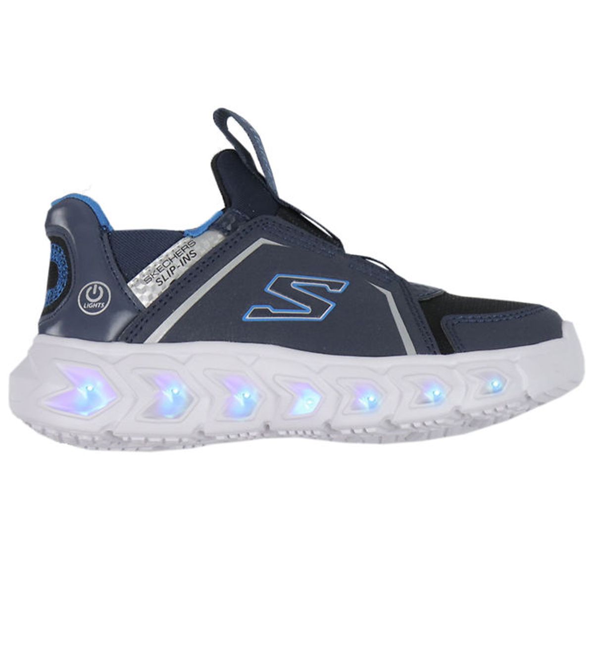 Skechers Blinkesko - HYPNO-FLASH 2.0 - Navy/Sort