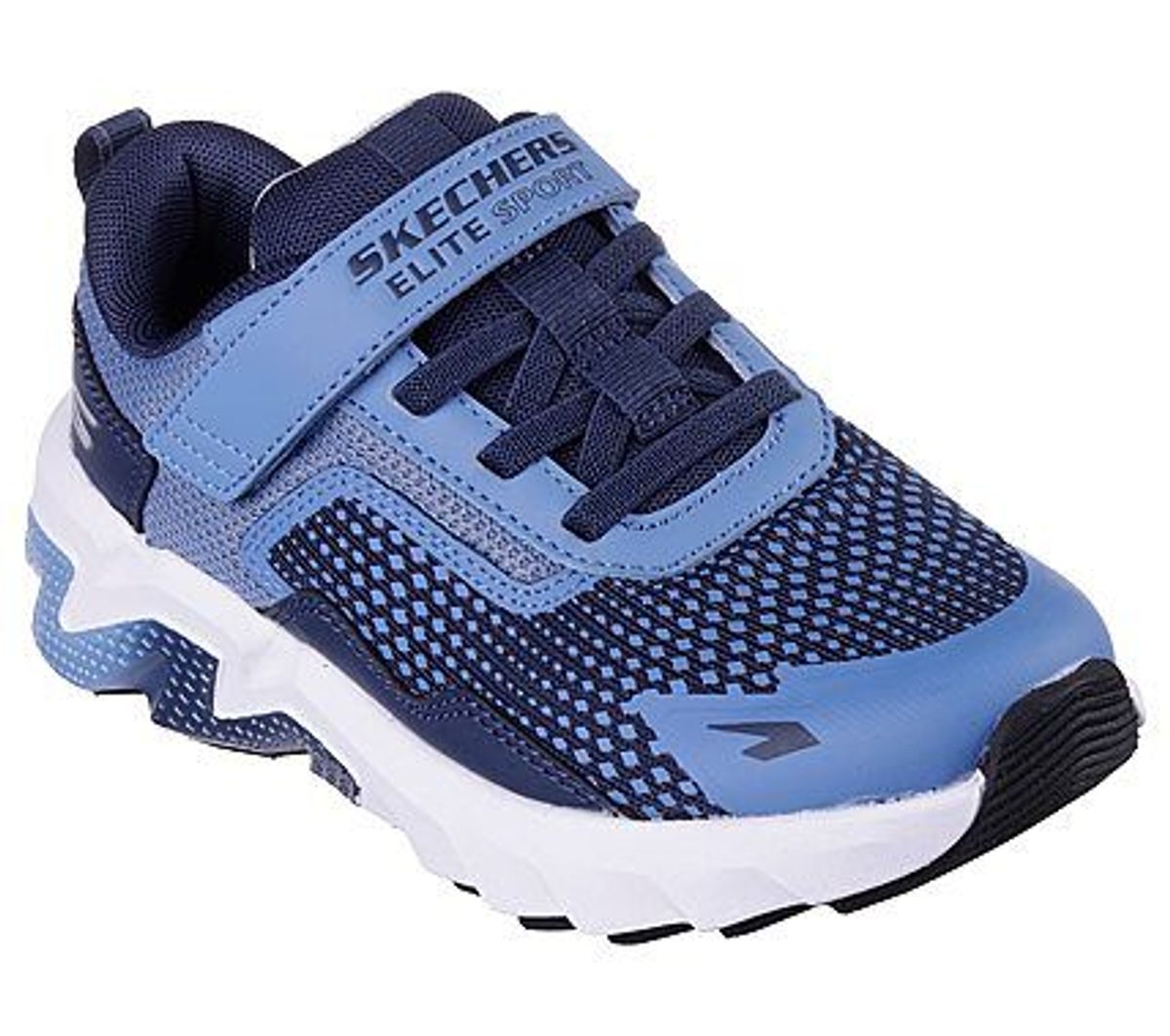 Skechers - Boys Elite Sport Tread, 76-1036 - Blå - 35