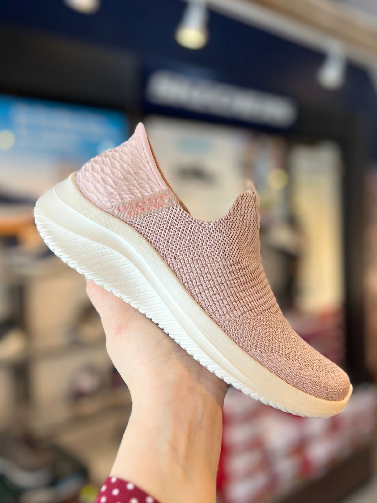 SKECHERS, Dame, Slip-ins: Ultra Flex 3.0 - Glitter Me - Rose Gold 40