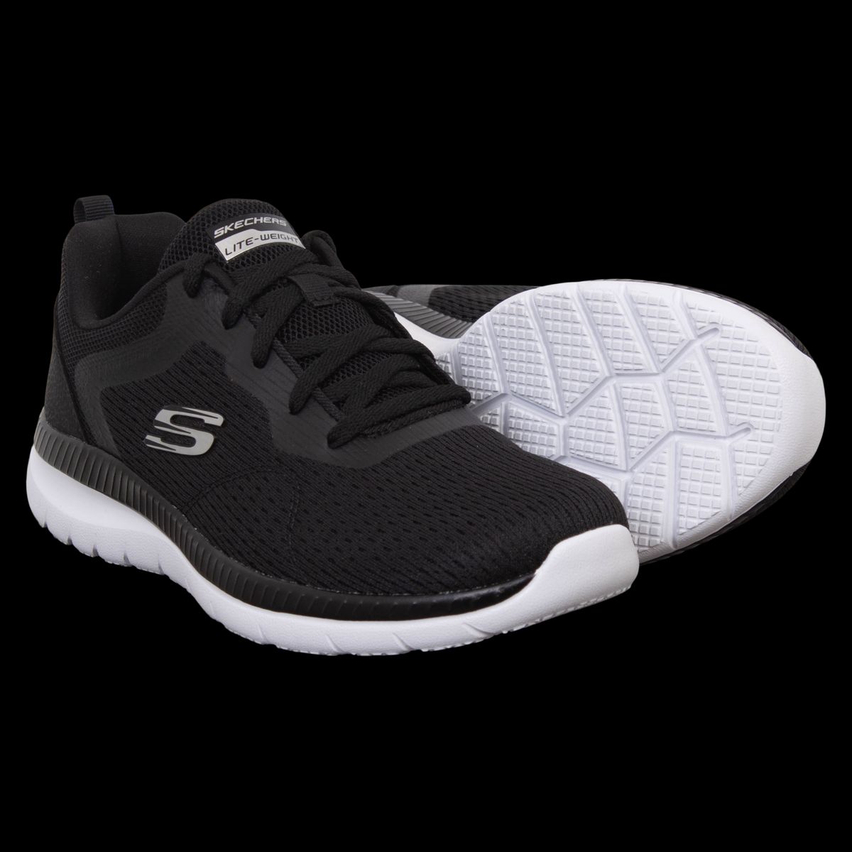 Skechers Dame Sneakers - BKW - 39,5