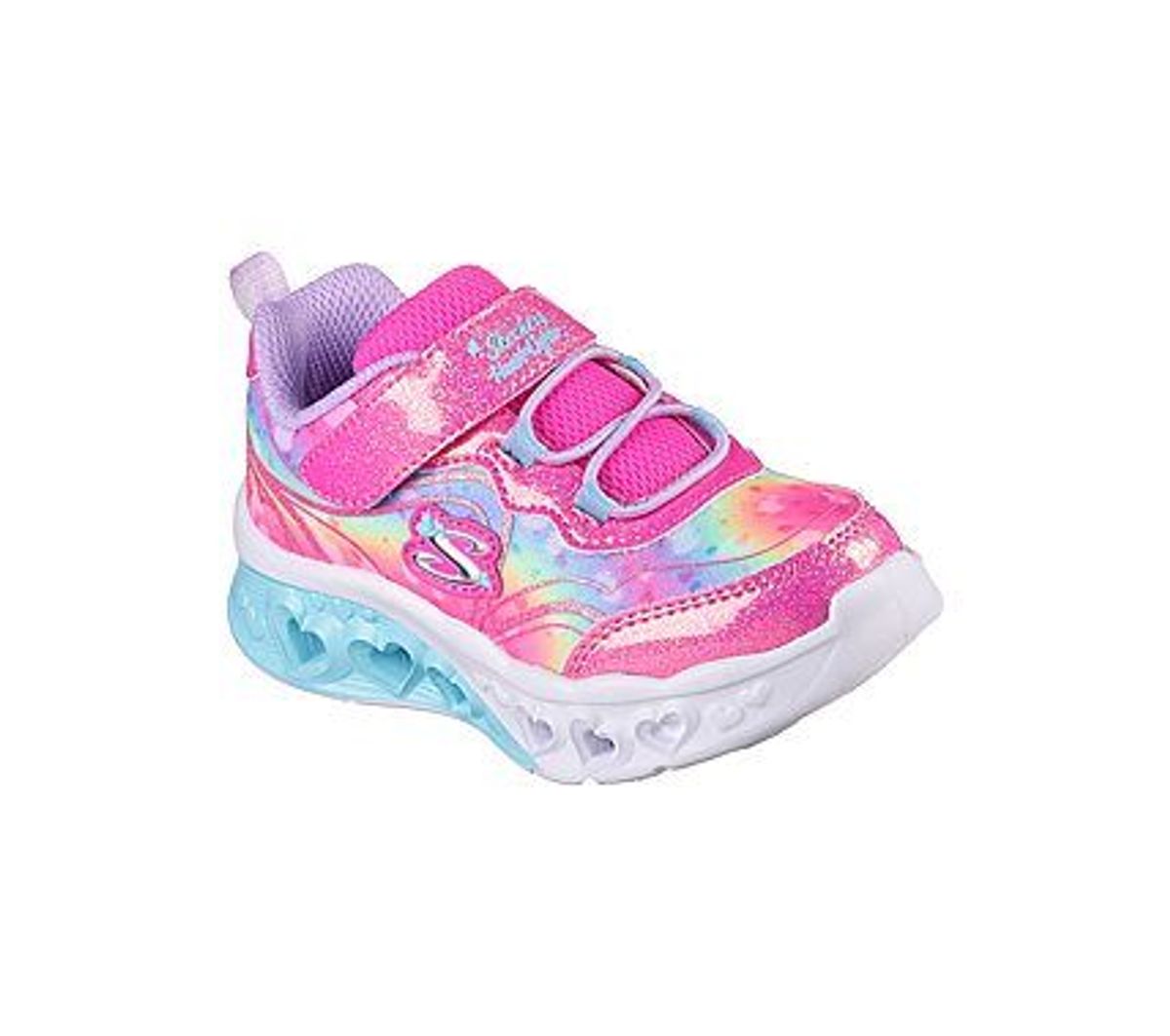 Skechers - Girls Flutter Heart Lights, 76-0953 - Pink - 27