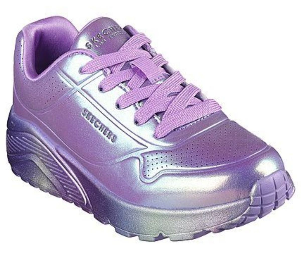 Skechers - Girls Uno Lite, 76-0971 - Metallic lilla - 38