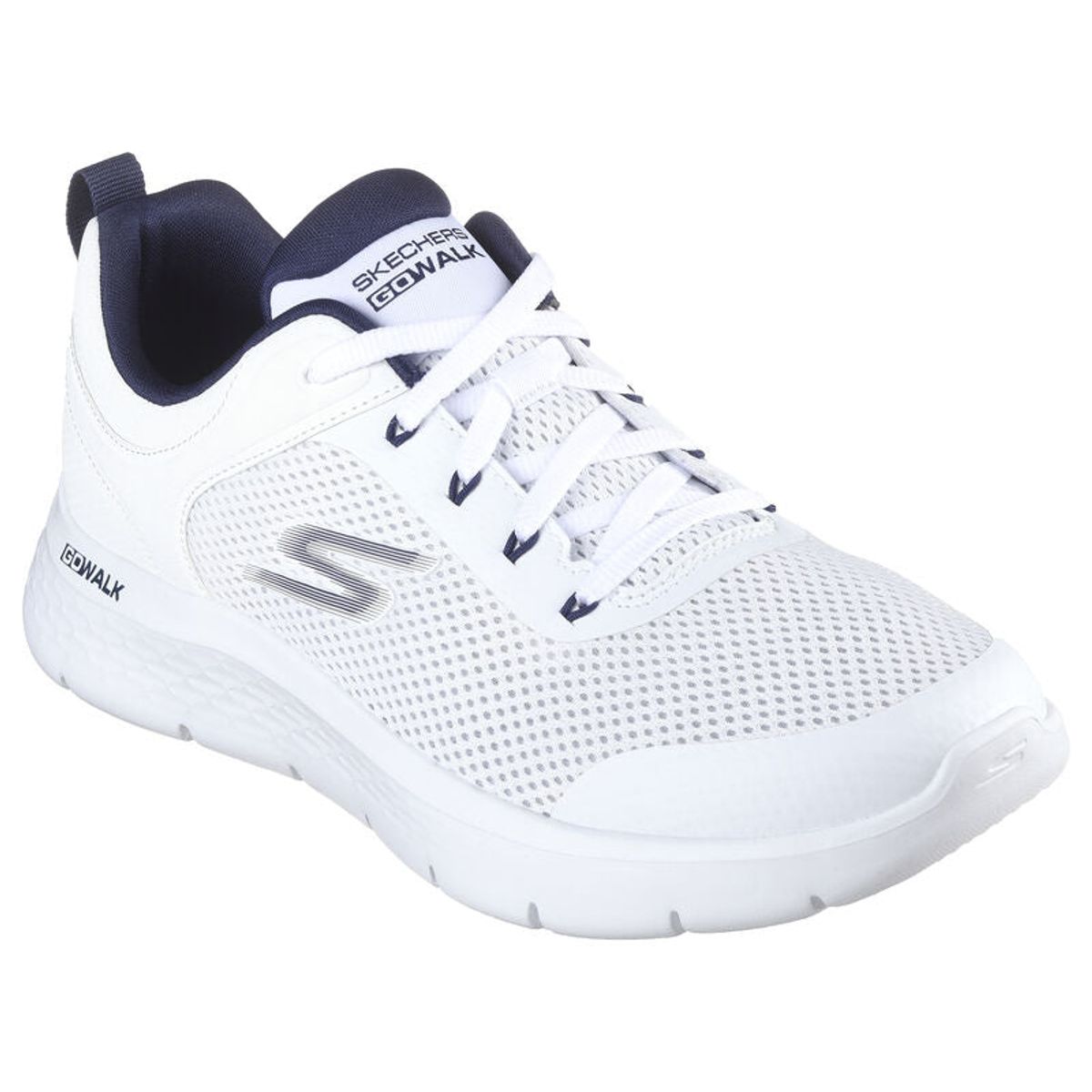 Skechers - Go Walk Flex Herre, 76-1019 - Hvid - 44