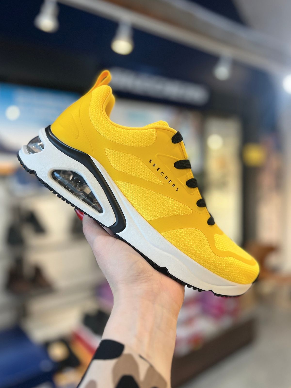 SKECHERS, Herre, Tres-Air Uno - Revolution-Airy, Yellow 41