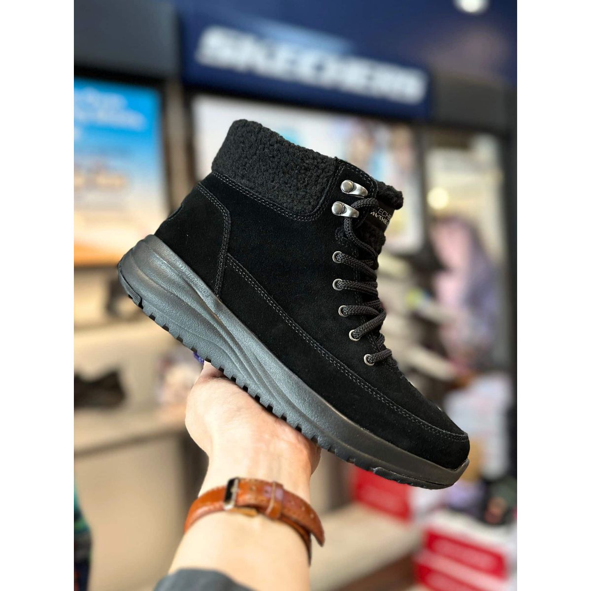 Skechers, On-The-Go Stellar - Winterize Waterproof - Black 38