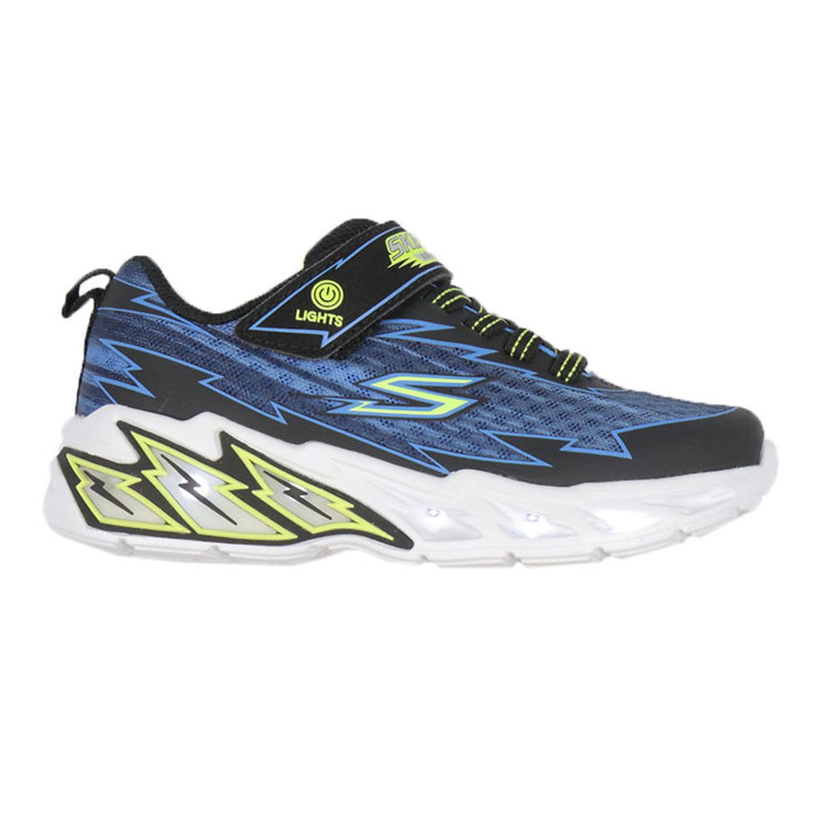 Skechers Sko - Light Storm 2-0 - Bolt-Brights - Sort/Blå