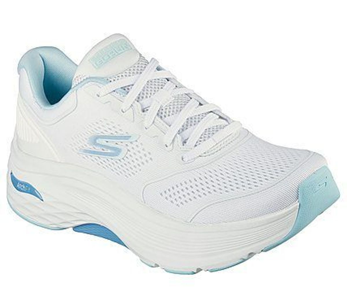 Skechers - Womens Max Cushioning Arch Fit, 76-0935 - Hvid - 36