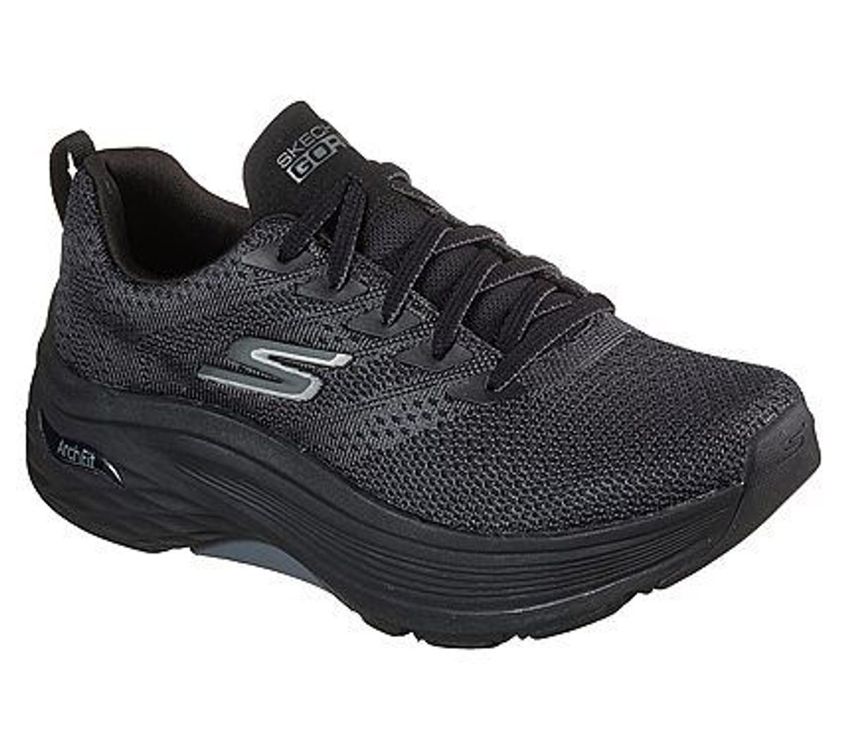 Skechers - Womens Max Cushioning Arch Fit, 76-0995 - Sort - 36