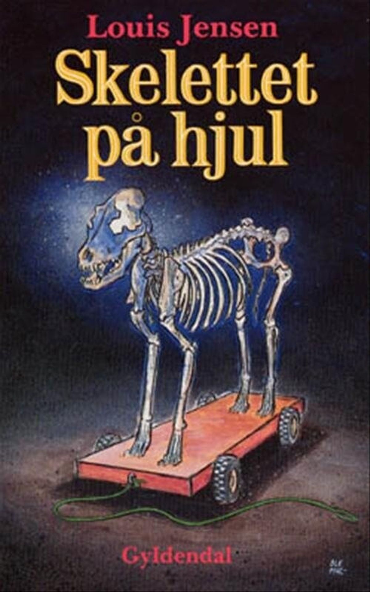 Skelettet På Hjul - Louis Jensen - Bog