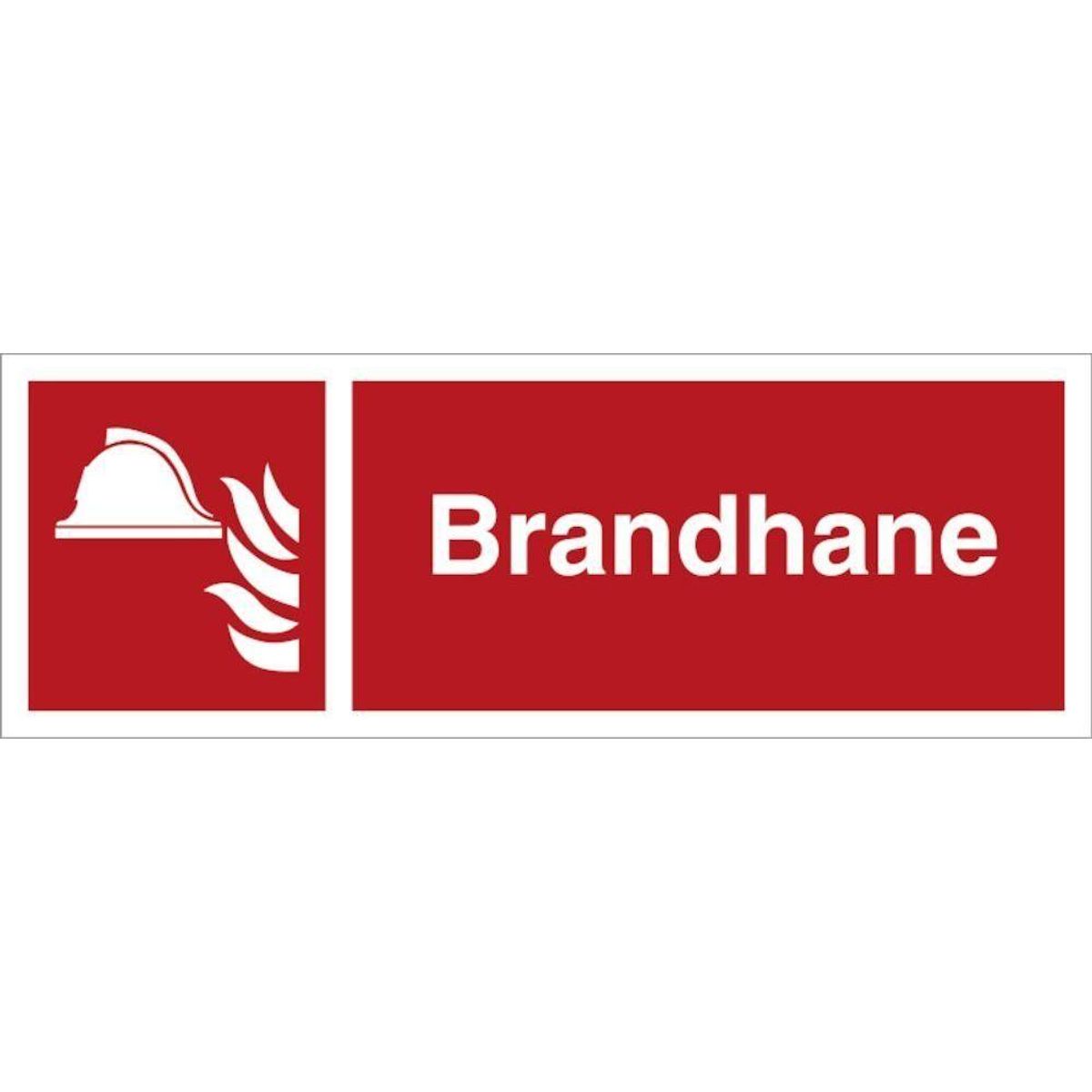 Skilt Brandhane H422