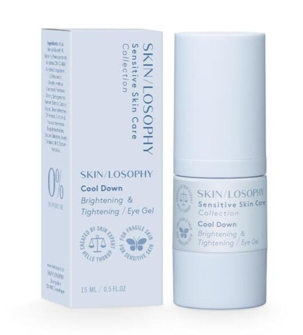 Skin/Losophy Cool Down Brightening & Tightening Eye Gel, 15ml.