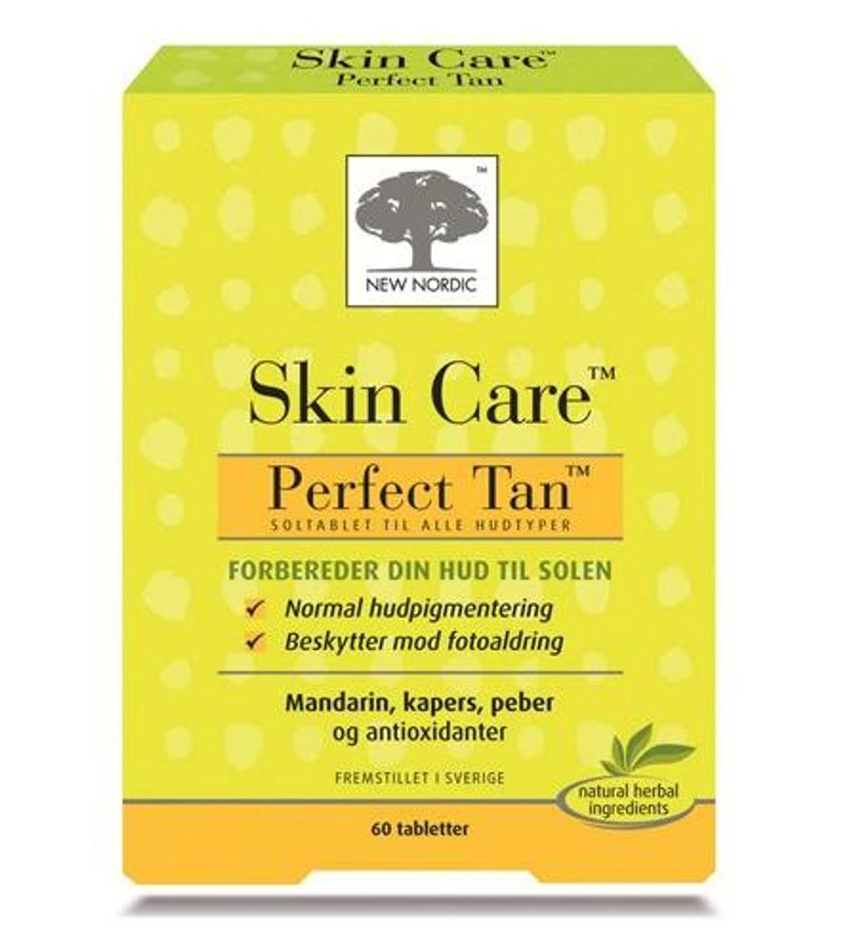 Skincare perfect tan, 180tab.