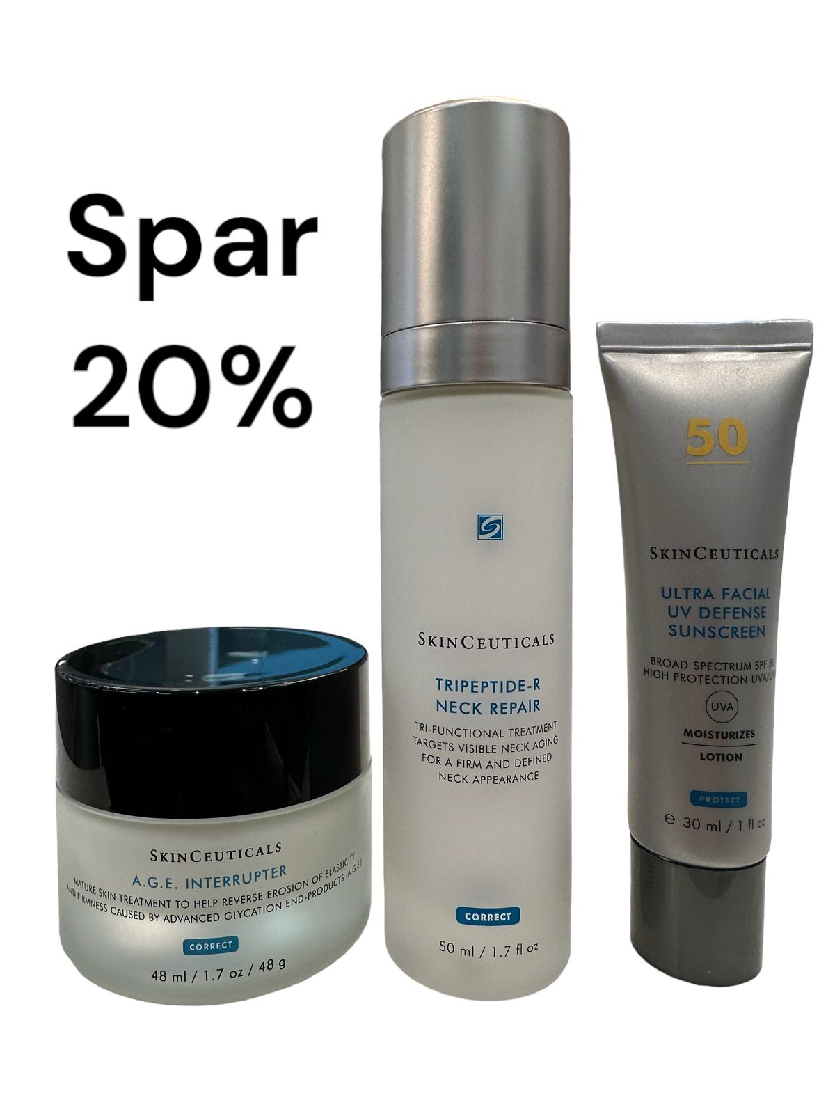 SkinCeuticals A.G.E Trio kit spar 20%