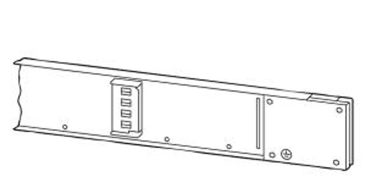 Skinne 2m 40a /0,5m