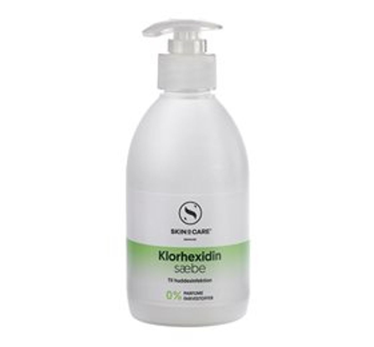 SkinOcare Klorhexidin sæbe &bull; 300ml.