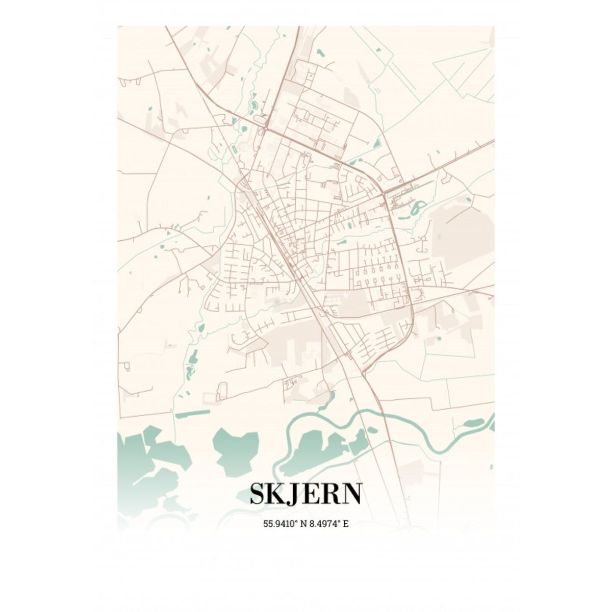 Skjern 35x50 cm (B3)