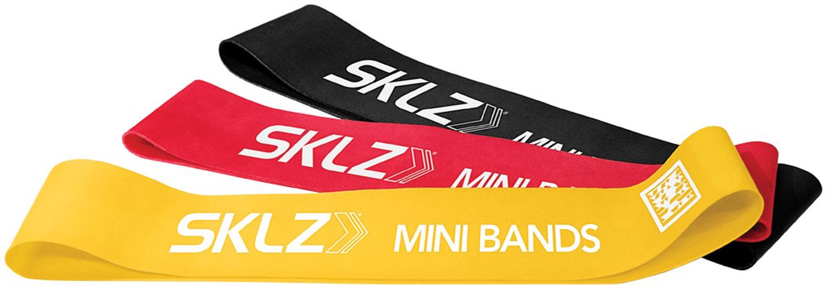 Sklz Mini Bands Træningselastikker (3 stk.)