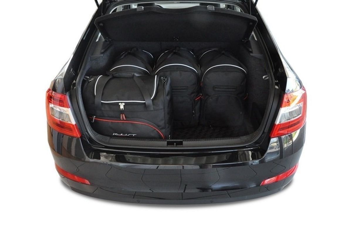 SKODA OCTAVIA LIFTBACK 2013-2020 CAR BAGS SET 5 PCS