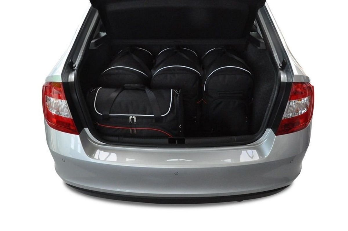 SKODA RAPID LIFTBACK 2012-2019 CAR BAGS SET 5 PCS