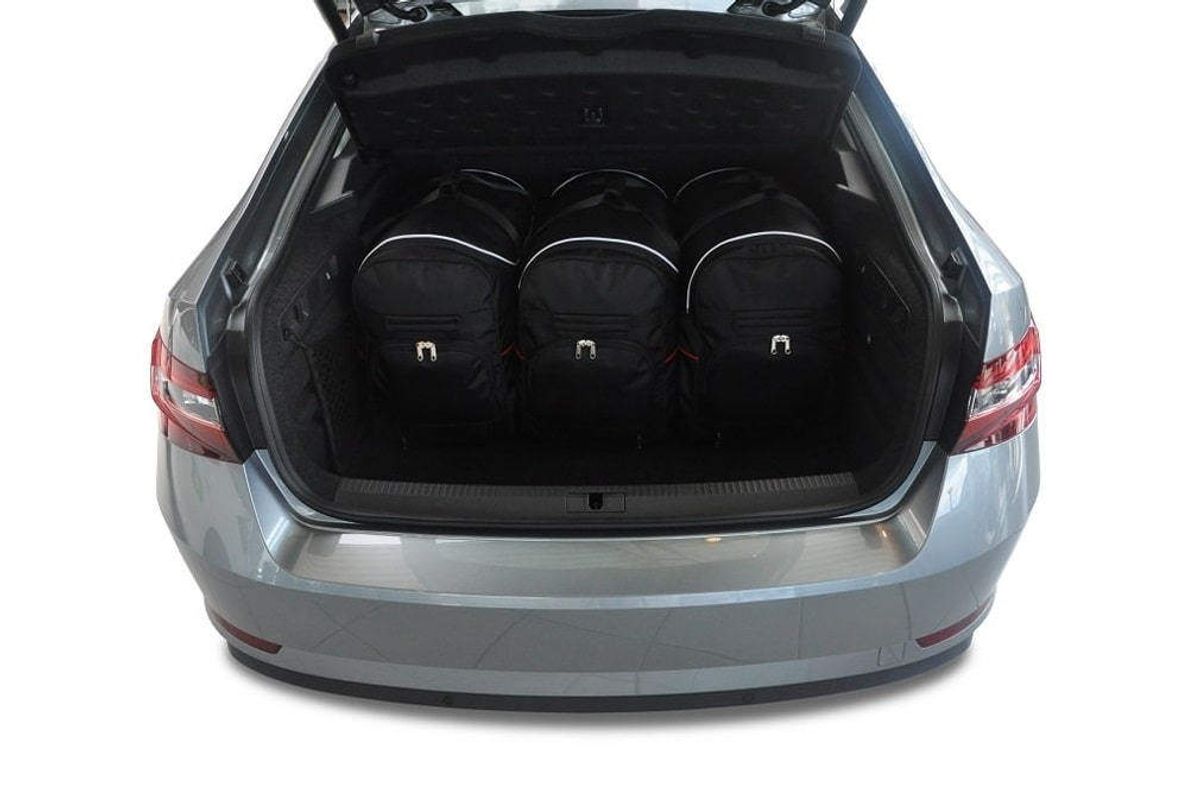 SKODA SUPERB LIFTBACK 2015+ CAR BAGS SET 5 PCS