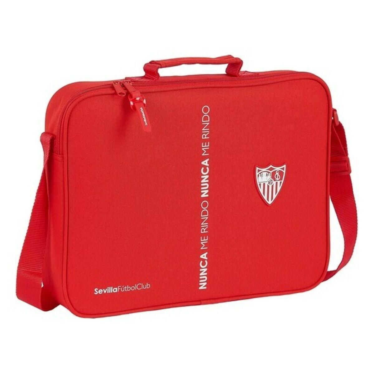 Skole skoletaske Sevilla Fútbol Club Rød (38 x 28 x 6 cm)