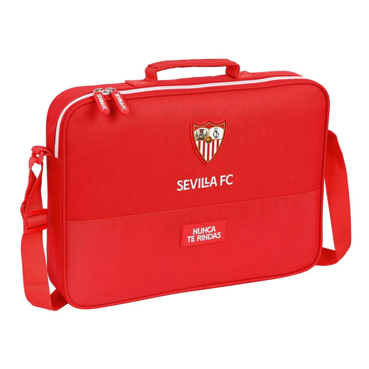 Skole skoletaske Sevilla Fútbol Club Rød (38 x 28 x 6 cm)