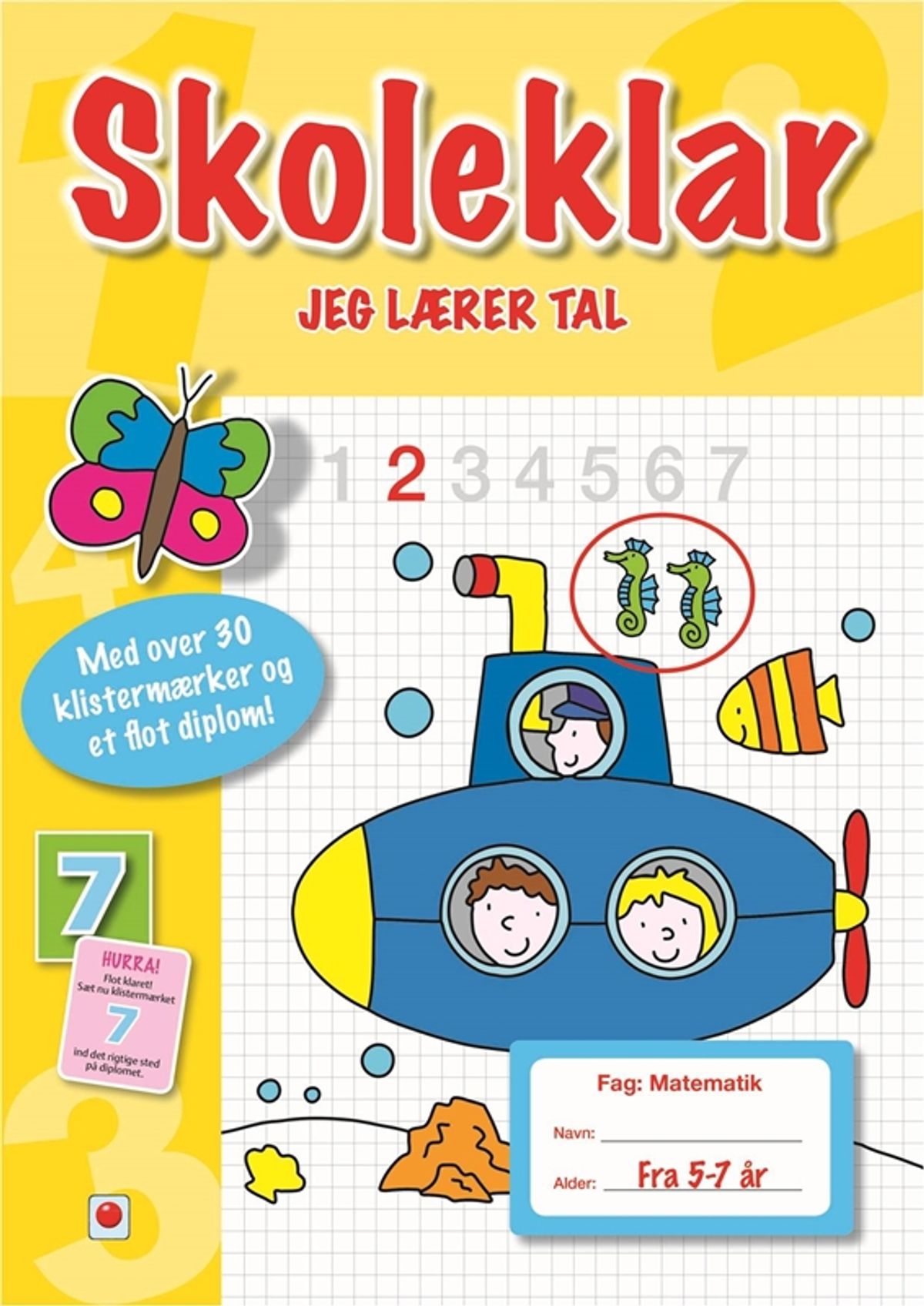 Skoleklar: Jeg lærer tal