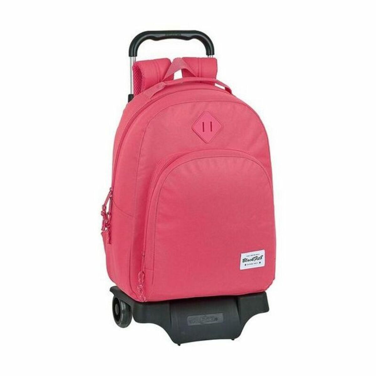 Skolerygsæk med Hjul 905 BlackFit8 M313G Pink (32 x 42 x 15 cm)