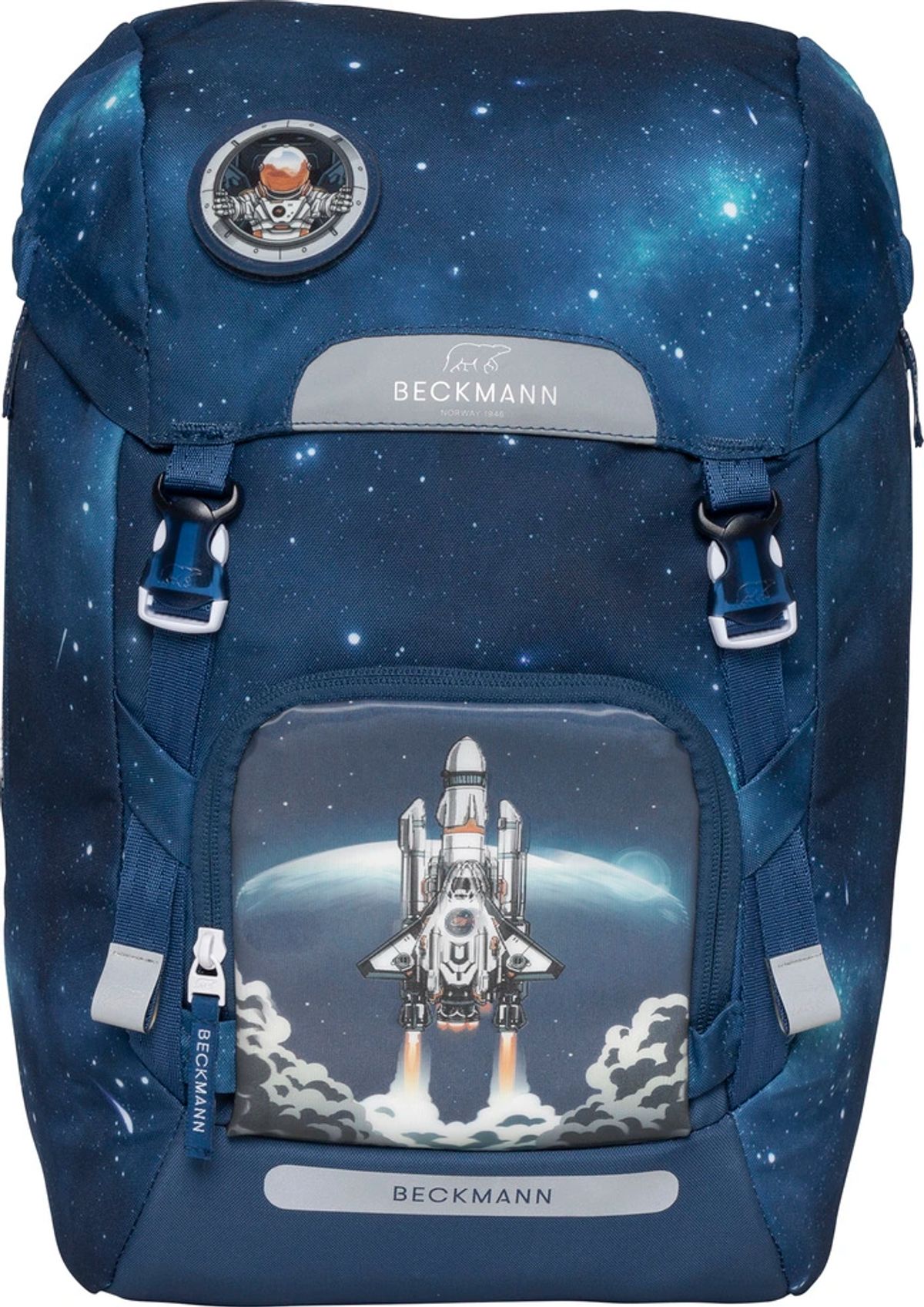 Skoletaske Beckmann classic maxi space mission 28 liter