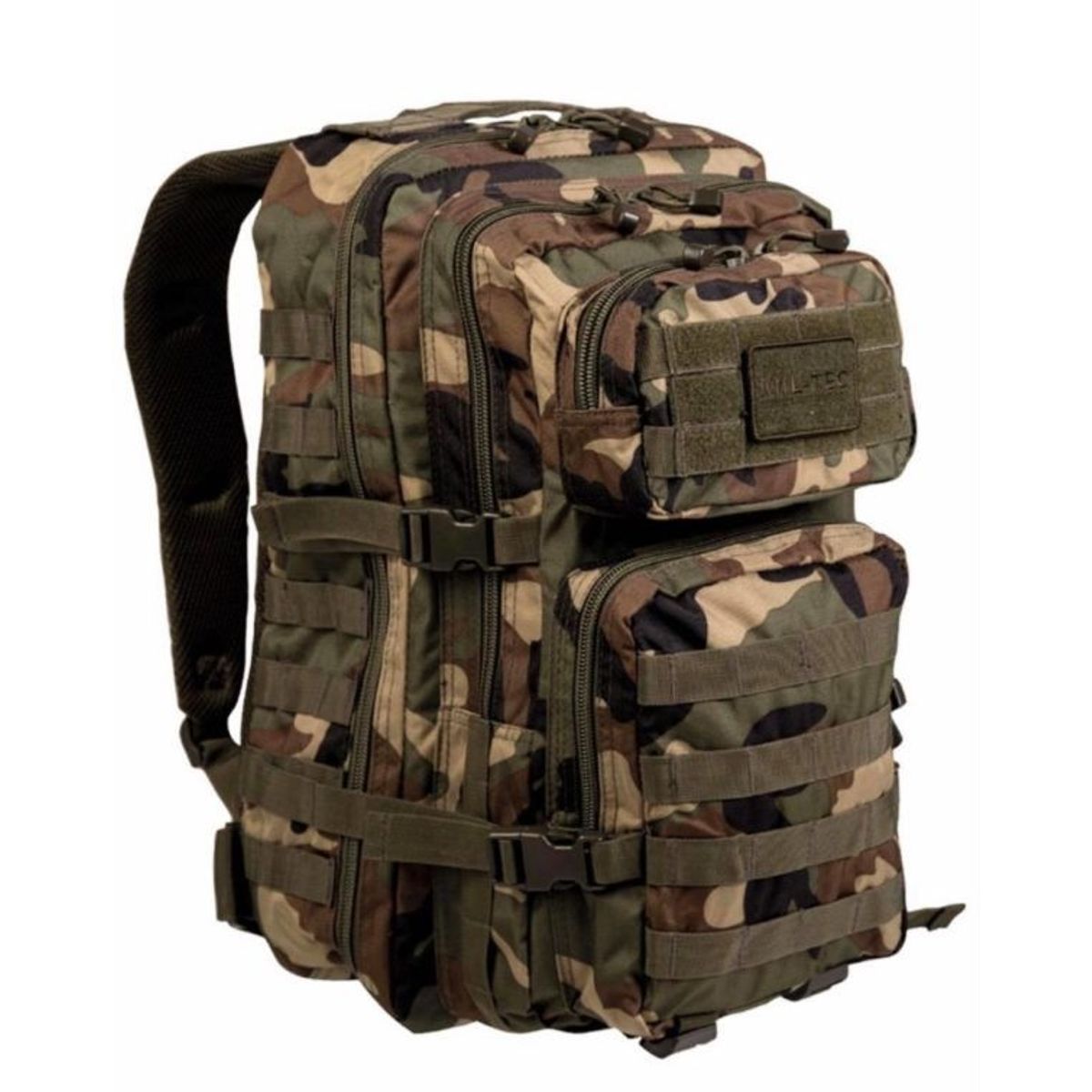 Skoletaske Voksen Woodland Camo