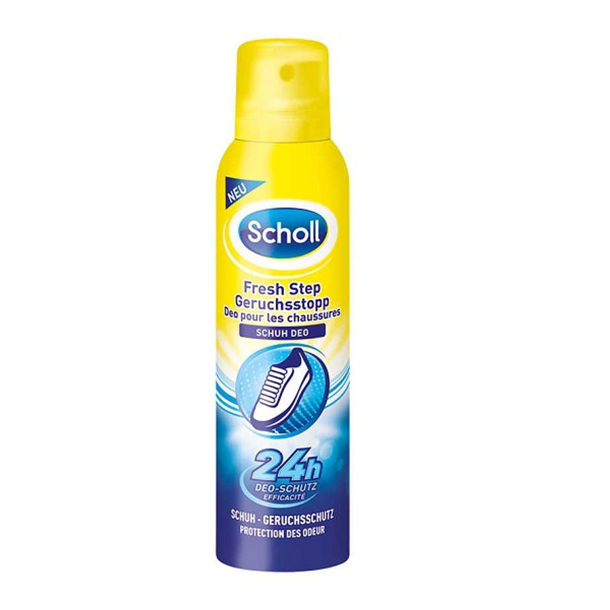 Skospray antiperspirant fra Scholl - 24 timers beskyttelse