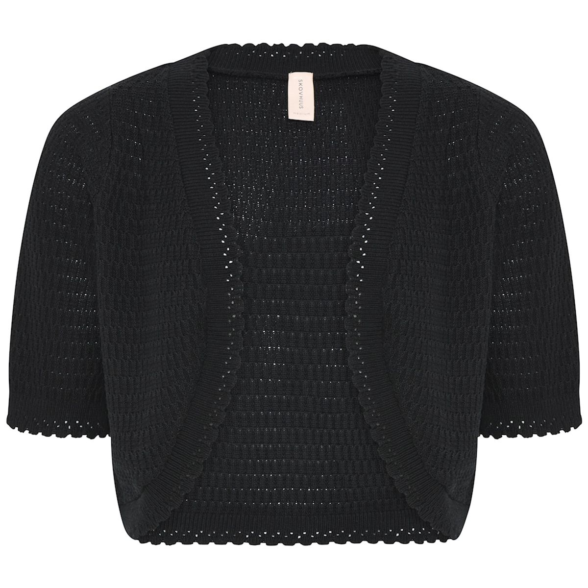 Skovhuus Kvinde Strik Bolero Black XL