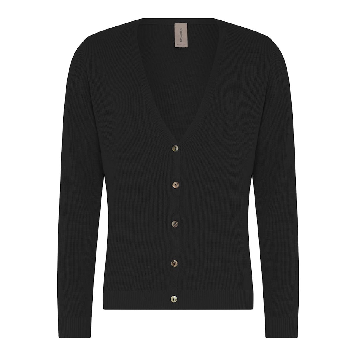 Skovhuus Kvinde Strik Cardigan Black XL